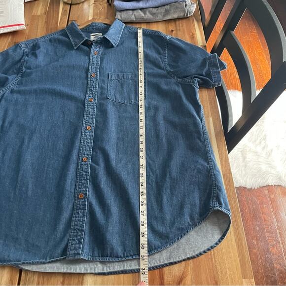 Short Sleeve Button Up Shirt Slim Fit Size XXL - Picture 6 of 7